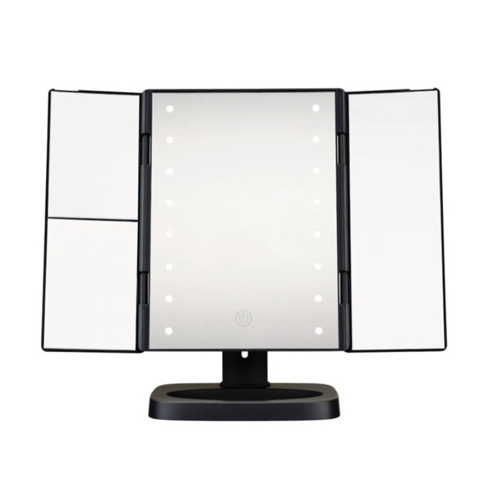 Conair Reflections TriPanel LED Plastic 1x 2x 3X Magnification Mirror - Picture 6 of 16